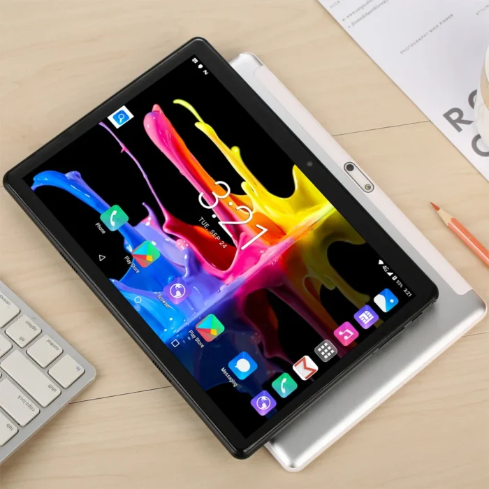 New 10.1 Inch Android Tablet PC Octa Core 4GB RAM 64GB ROM Google Play Dual 3G Network SIM Card Bluetooth WiFi Tablets Type-C - Image 6