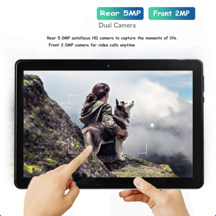New 10.1 Inch Android Tablet PC Octa Core 4GB RAM 64GB ROM Google Play Dual 3G Network SIM Card Bluetooth WiFi Tablets Type-C - Image 3