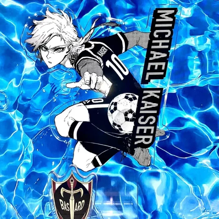 Michael Kaiser Anime Acrylic Stand Blue Lock Black White Manga Style Desktop Display Accessories Cartoon Goods Room Decor Gift - Image 1