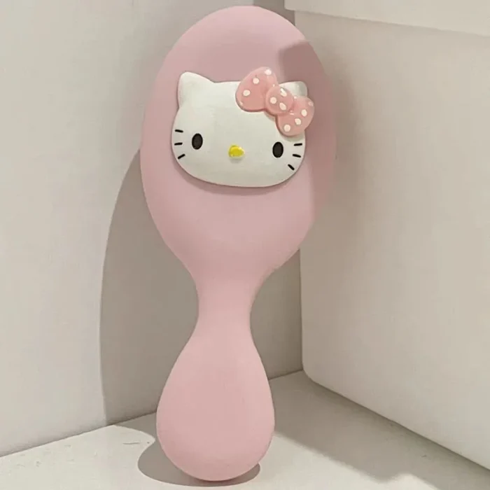 Sanrio Serie Kuromi Portable Anime Air Cushion Comb Hello Kitty Cartoon Comb Girl Hair Care Knot Proof Comb Birthday Gift Toy - Image 3