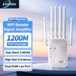 1200Mbps WiFi Repeater Dual band 2.4G 5Gr Amplifier Home Office Network Range Extender WiFi Signal Booster Wireless Wi-Fi Router