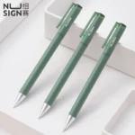Deli Nusign Metal Gel Pen Set Sign Pen Rollerball Pучка Caneta Gel 0.5MM PREMEC Switzerland Refill Office School Supplier - Image 2