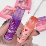 Set of 3Pcs Fruit Extract Lip Balm Jelly Moisturizing Hydrating Lipsticks Watery Gloss Fade LipLines Lip Care Tinted Lip Pomade - Image 5