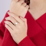 Genuine Freshwater Adjustable Pearl Rings For Women,925 Sterling Silver Open Ring With Real Pearl Mom Wife Birthday Gift White - Image 4