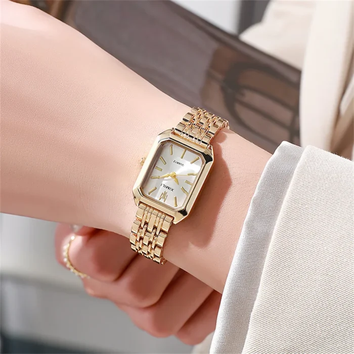 UTHAI Brand New Women Watch Light Luxury Brand Stainless Steel Ladies Business Watches Female Student Fashion Quartz Wristwatch - Image 1