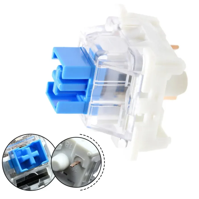 50PCS Keyboard Switch Keyboard Clicker Key Replacement 3 Pin Tactile Switch For Electrical Equipment Tool - Image 4