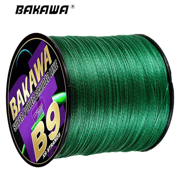 BAKAWA 9x-Strand Braided Fishing Line 300M 500M 1000M Japanese Multifilament Pe Wire For Saltwater Durable Woven Thread Tackle - Image 1