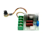 AC 220V 2000W High Power SCR Voltage Regulator Dimming Dimmers Motor Speed Controller Governor Module W/ Potentiometer - Image 3