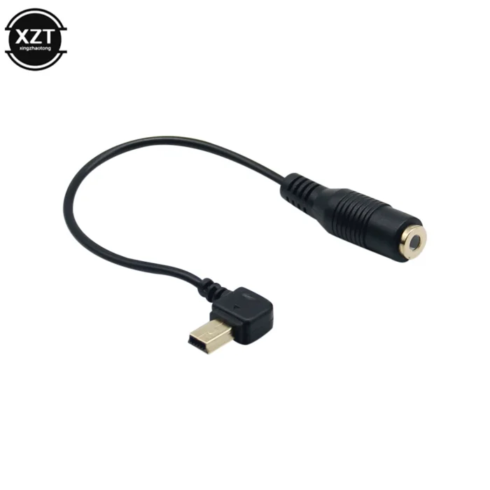 3.5mm Microphone Mini USB External Mic Audio Adapter Transfer Cable Wire For GoPro Hero 4 3+ Action Camera Accessories - Image 4
