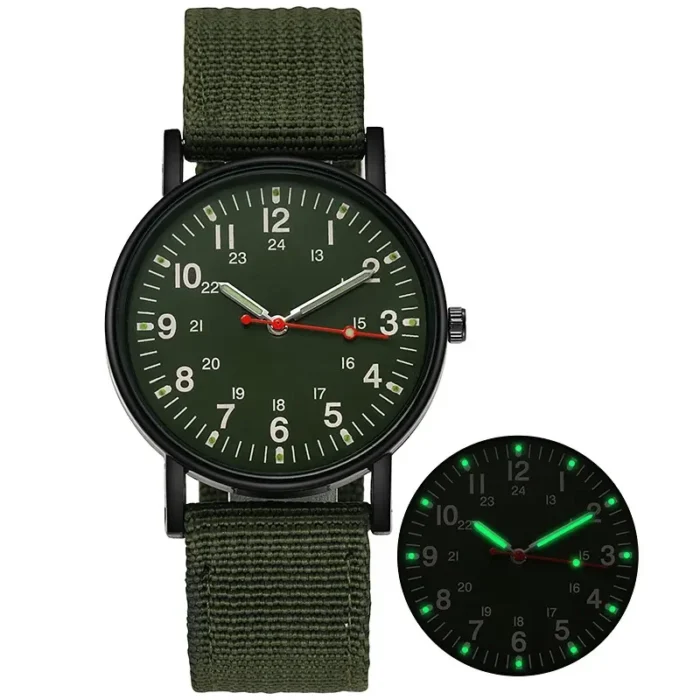 Fashion Luxury Design Men Watches Luminous Hand Wind Alloy Men's Watch Exquisite Compact Wrist Watch Men Relogios Masculino - Image 1