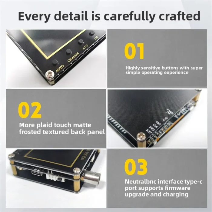 -138PROHandheld Small Oscilloscope Portable Digital Oscilloscope Entry-Level Teaching and Maintenance - Image 3