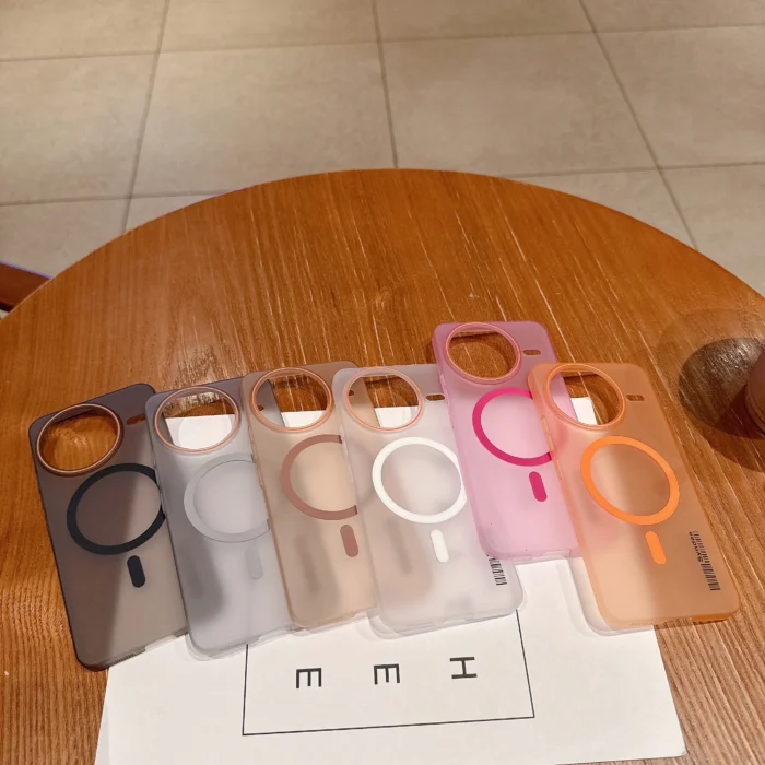 Ultra-thin Matte Magnetic For Magsafe Case For Xiaomi 15 15S 14 13 Poco F7 X7 Civi 5 Redmi K80 K70 Pro Ultra Hard PC Back Cover - Image 6