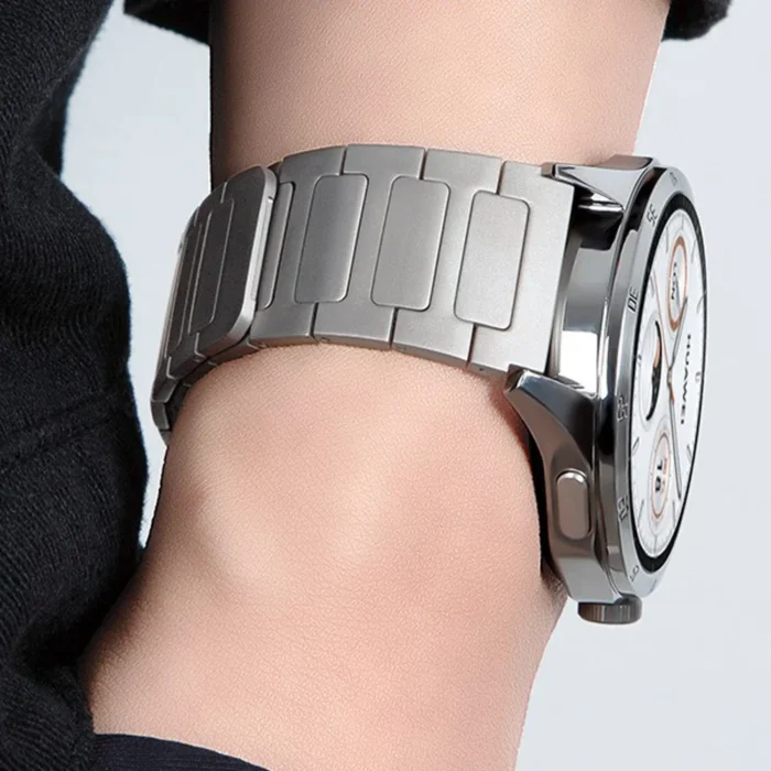 Magnetic Stainless Steel Strap for Huawei Watch 4 Pro GT5 Pro 46mm Smart Watch 22mm Band for Oneplus 2R Amazfit Balance T-rex 3 - Image 2