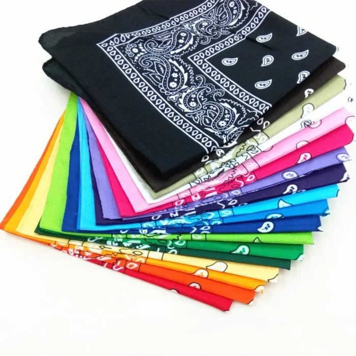 Hip Hop Bandana 23 Styles Man Women Fashion Outdoor Headbands Hair Band Wrist Wraps Hair Scarves High Quality Hair Accessories - Image 1