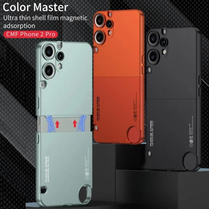 For Nothing CMF Phone 2 Pro Case GKK Ultra thin Detachable Hard PC Lens Protection Phone Cover - Image 6
