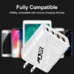 Xiaomi 120W Fast Charger USB3.0 Ultra Quick Charging 4 Ports PD Charger Adapter For iPhone Huawei EU/US Plug Wall Adapter - Image 6