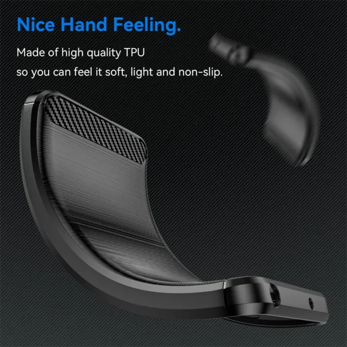 For Motorola Moto Edge 2024 Case Motorola Moto Edge 2024 Cover Shockproof Brushed TPU Protective Phone Back Cover Moto Edge 2024 - Image 3
