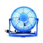 1~4PCS Portable 4 inch USB Mini Fan DC 5V Small Desk Fan 4 Blades Cooler Cooling Fan Mini Super Mute Silent Fans For - Image 3