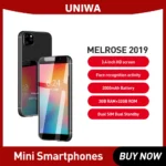 Melrose 2019 4G LTE Smartphone Android Super Mini Phones 3.4 Inch Ultra Slim Quad Core Mobile Phone 5MP 2000mAh Face Recognition