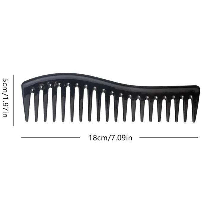 Hairdressing Scalp Massage Comb – Wide-Tooth Salon Brush For Professional Hair Styling And Care - Image 6