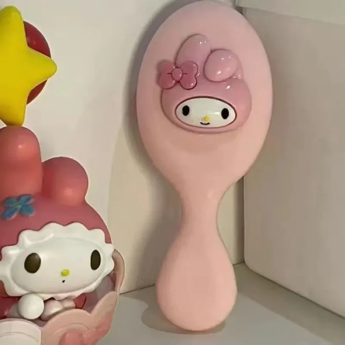 Sanrio Serie Kuromi Portable Anime Air Cushion Comb Hello Kitty Cartoon Comb Girl Hair Care Knot Proof Comb Birthday Gift Toy - Image 6