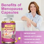 Kenofor Women's Menopause Supplement - For Night Sweats, Hot Flashes, and Mood Support - 120 Capsules, Non-GMO - Image 3
