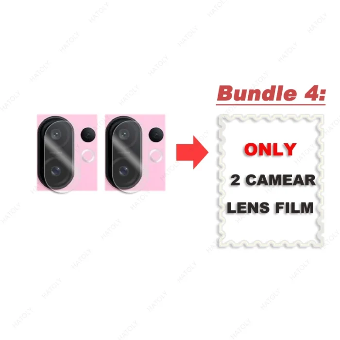 4-in-1 For vivo S30 Pro mini Glass HD Clear Protective Film For vivo S30 Pro mini Screen Protector Glass Camera Lens Protector - Image 4