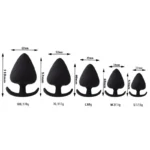 Anal Plug Hard Silicone Butt Plug Fisting Men Prostate Massager Anal Beads Adult Sex Toys for Women Men Anal Dilator - Image 2