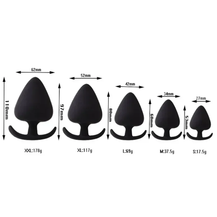 Anal Plug Hard Silicone Butt Plug Fisting Men Prostate Massager Anal Beads Adult Sex Toys for Women Men Anal Dilator - Image 2