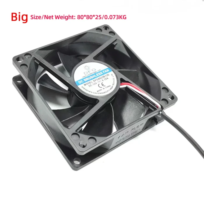 3pin Three Wire 12VDC Fan PS/MPS 3VKA Solar Hybrid Inverter Components and parts to replace Inverter 01 Error Code Alarm - Image 4
