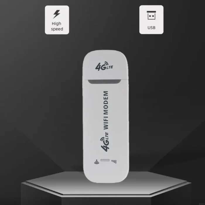 Portable 4G LTE Wireless WiFi Router, 150Mbps USB Modem Travel Pocket Mobile Hotspot for Internet Access - Image 2