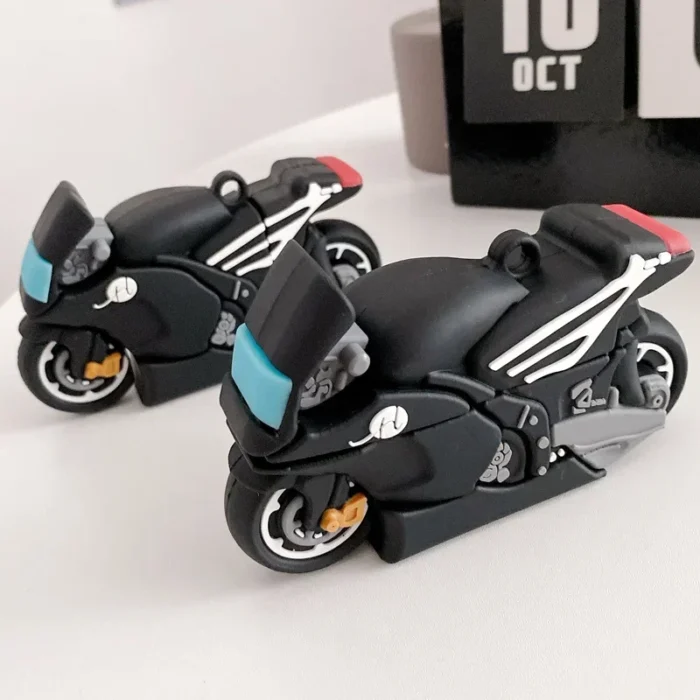 3D Motorcycle Silicone Soft Race Motor Earphone Case for Apple Airpods 1 2 3 Cases Wireless Bluetooth headset For air pods Pro - Image 4
