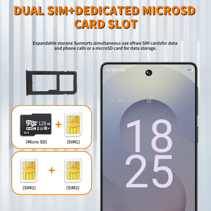 HOT 2025 new S26 Ultra original intelligent 5G dual card dual standby Android 15 system global version phones 8000mAh battery - Image 6