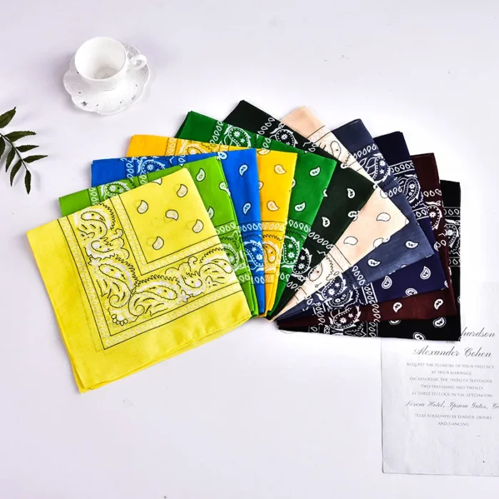 Hip Hop Bandana 23 Styles Man Women Fashion Outdoor Headbands Hair Band Wrist Wraps Hair Scarves High Quality Hair Accessories - Image 3