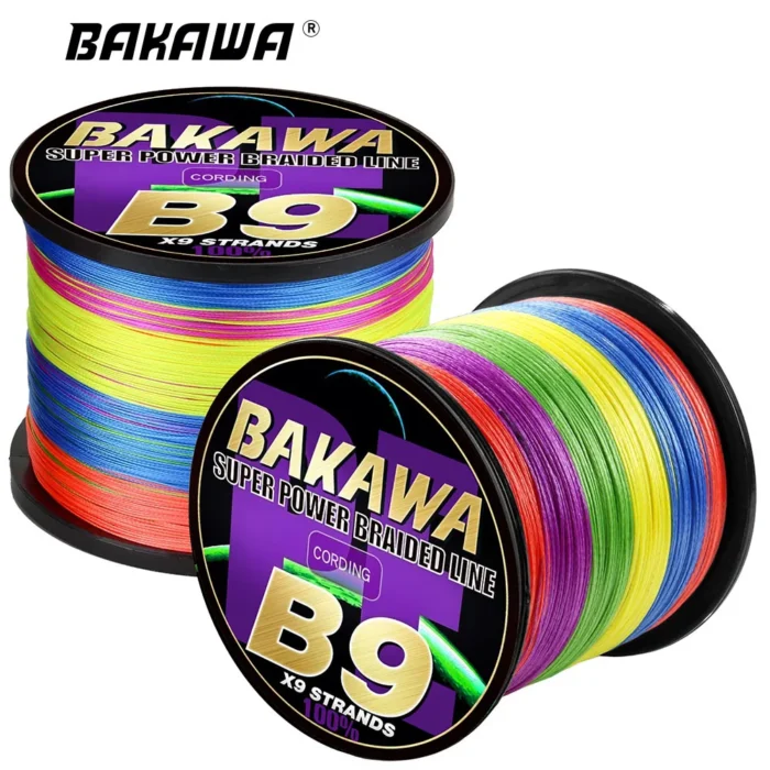 BAKAWA 9x-Strand Braided Fishing Line 300M 500M 1000M Japanese Multifilament Pe Wire For Saltwater Durable Woven Thread Tackle - Image 3