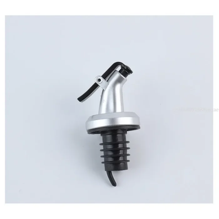 Plastic Baking Paint Fashion Silver Oil Dispenser Soy Sauce Vinegar Bottle Head Oil Bottle Nozzle Oil Bottle Plug Kitchen Tools - Image 4