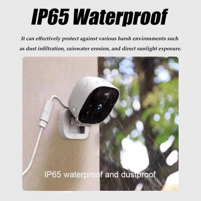 Xiaomi 4K Mini Security Camera Full Color Night Vision WiFi Monitor IP65 Waterproof Motion Detect Surveillance With 2 Way Audio - Image 3