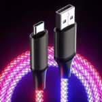 120W 7A Fast Charging Data Cable RGB Light Cable USB Type C For Iphone14 15 Xiaomi K50 Samsung Huawei P50 Phone USB Charge Cord