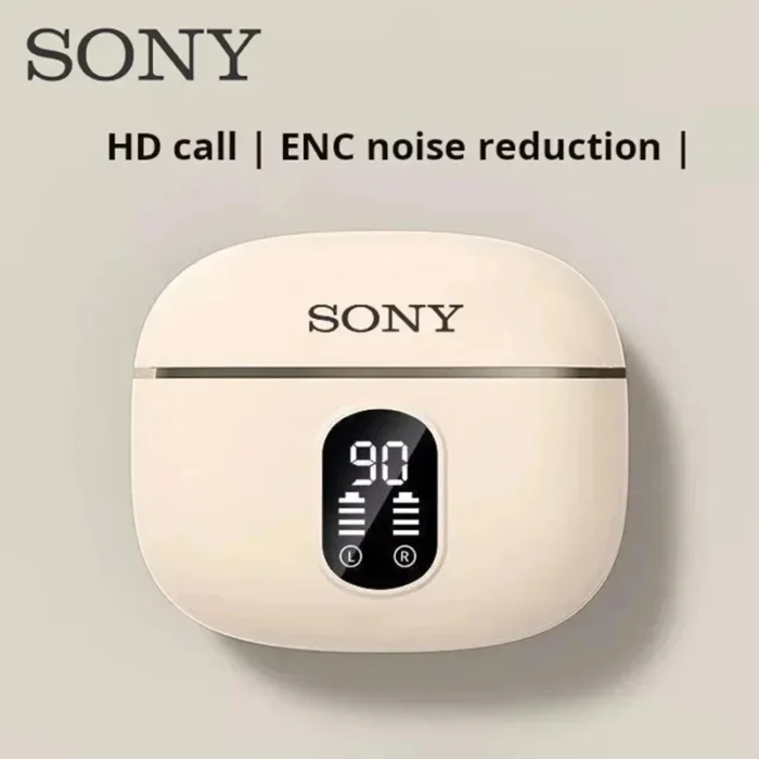 S ONY Wireless Earphone Bluetooth Headphone With Mic LED Power Display Earphones HD-Call HiFi Stereo Sound Earbuds For Air ipad - Image 4