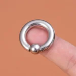 1pc Surgical Steel Captive Bead Ring Hoop Earring BCR Ear Weights Nose Piercing Stretcher Expander Gauge Closure PA Body Jewelry