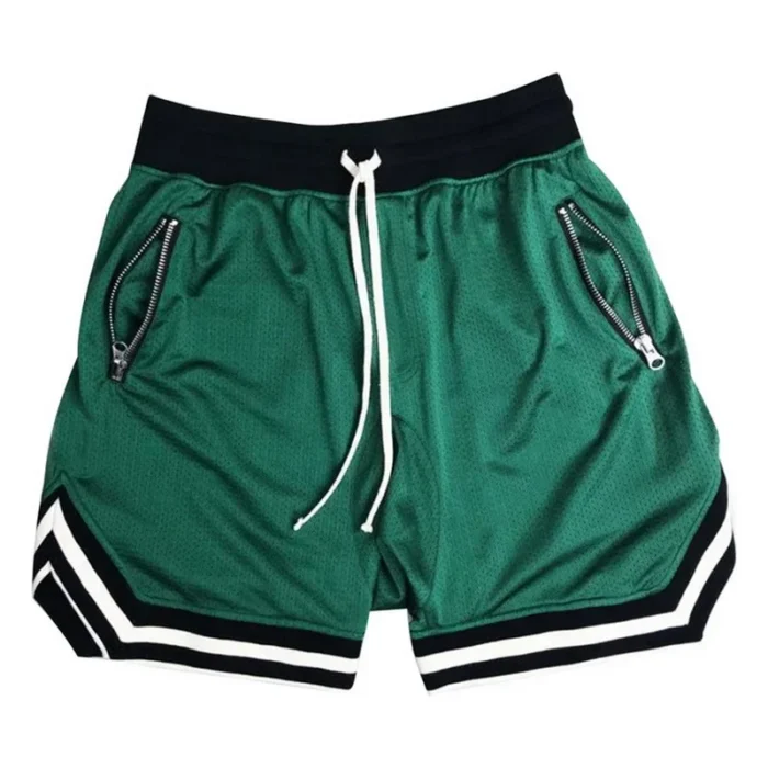 Summer th short pants mesh sports basketball shorts men's runng trag breathable fitness five pants loose type - Image 4