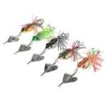 14.5cm/10.5g Fishing Jump Frog Lure Hard Bait Lure with Double Sharp Hooks Baits Simulation Frog Lures Fishing Accessory - Image 4