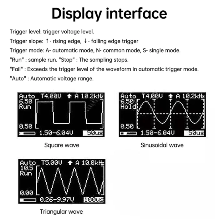Digital DIY Oscilloscope Kit STC8K8A Microcontroller Electronic Component Soldering Practice Loose Parts - Image 6