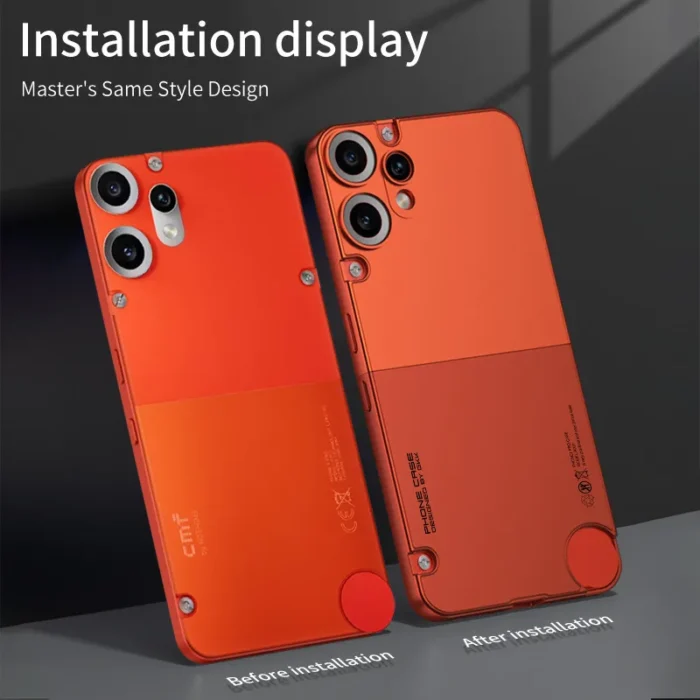 For Nothing CMF Phone 2 Pro Case GKK Ultra thin Detachable Hard PC Lens Protection Phone Cover - Image 5