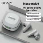 Sony A98 Wireless Earphones Bluetooth HD Call Headphones True Stereo Sound Headset Sport Game Music In Ear Earbuds With Mic