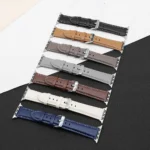 PU Leather Strap for Apple Watch Series 10 9 7 8 5 6 SE Ultra Bands 49mm 46mm 44mm 40 45mm 41mm 42mm iWatch Wristband Bracelets - Image 5