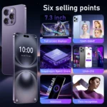 2025 New XS16 Pro Max original intelligent 5G dual card dual standby Android 14 system global version phones 8000mAh battery﻿ - Image 5