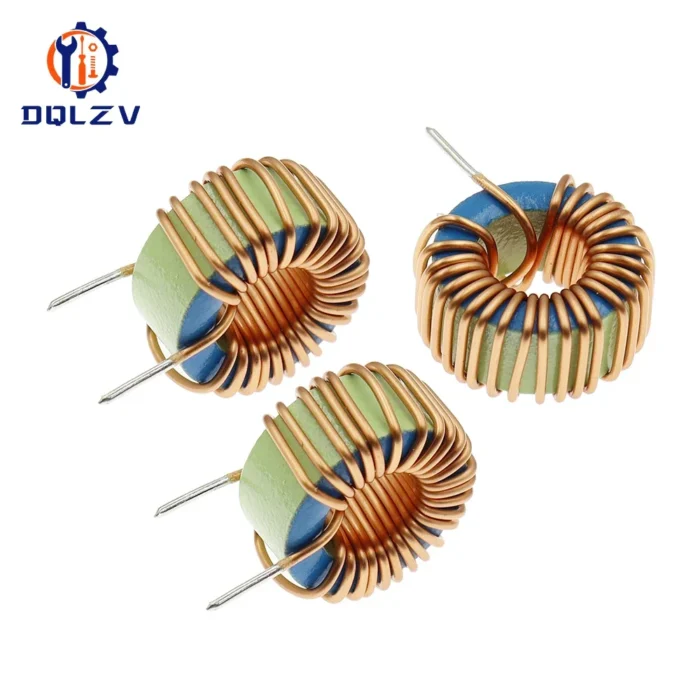 2PCS Toroid Core Inductors 10A Winding Magnetic Inductance 47uH Toroid Inductor Coil - Image 1