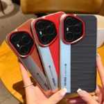 For Honor 400 Pro Case Stripes Creative Camera Frame Hard Shell Durable Protective Shockproof Cover PSDDMBXJ