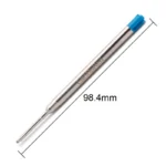 1mm Tip L 98.4mm Ballpen Rolling Ball Pen Refill Ballpen Refill For 1782467 Parker German Ink - Image 4